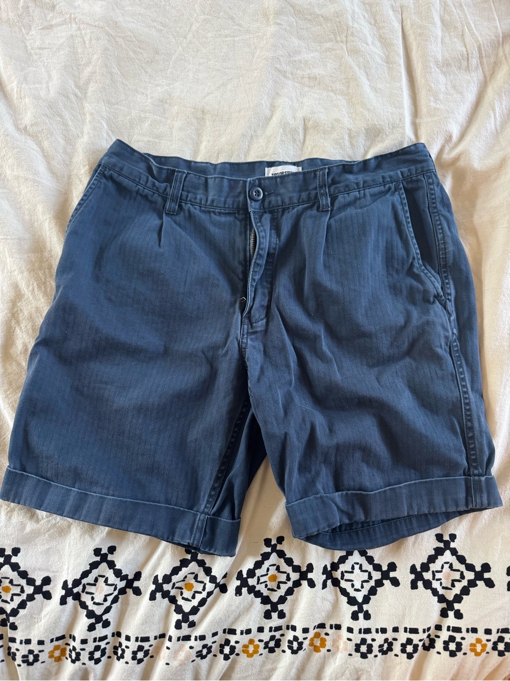 Taylor Stitch Navy Shorts - 34